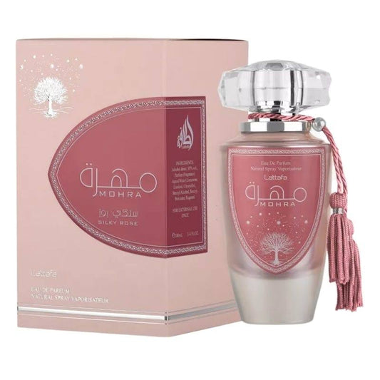 Mohra silky  rose by Lattafa 100ml eau de parfum