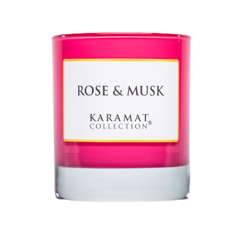 ROZE &amp; MUSK KAARSEN 40 HR / 170 GR