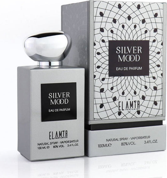 Eau de Parfum Silver Mood 100 ml par EL AMIR - Parfum unisexe - Parfum oriental Dubaï